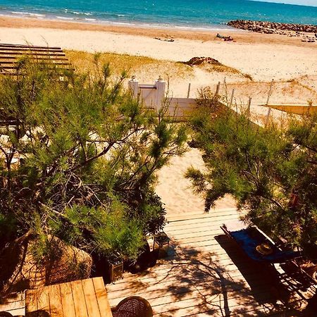Mas Andalou Fabuleuse Premiere Ligne De Mer, Plage Privative 프롱티냥 외부 사진